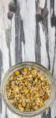 Kurutulmuş papatya bitkisel çay