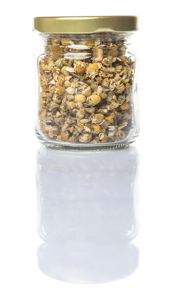 Dried Chamomile Herbal Tea — Stock Photo, Image