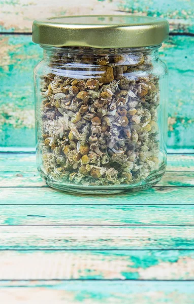 Dried Chamomile Herbal Tea — Stock Photo, Image
