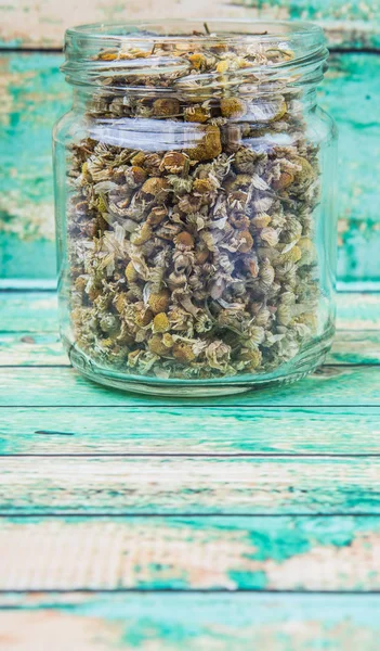 Dried Chamomile Herbal Tea — Stock Photo, Image