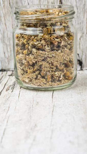 Dried Chamomile Herbal Tea — Stock Photo, Image