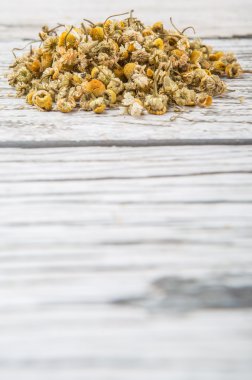 Kurutulmuş papatya bitkisel çay