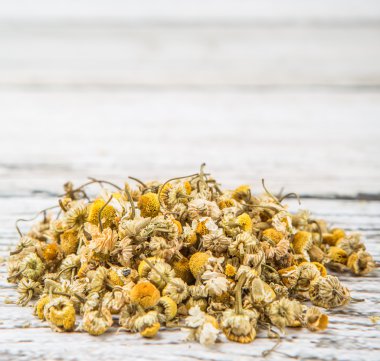 Kurutulmuş papatya bitkisel çay