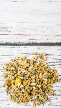 Kurutulmuş papatya bitkisel çay