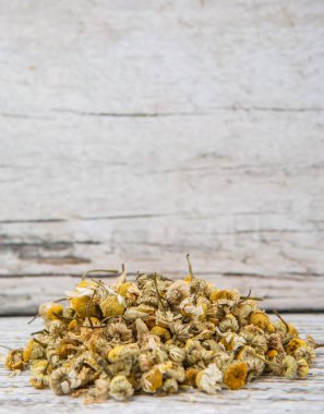 Kurutulmuş papatya bitkisel çay