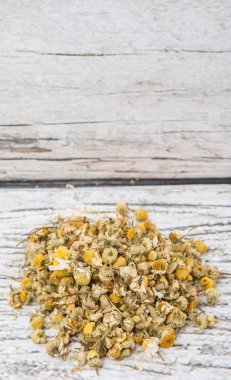 Kurutulmuş papatya bitkisel çay