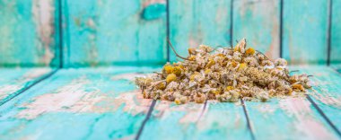 Kurutulmuş papatya bitkisel çay