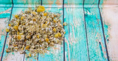 Kurutulmuş papatya bitkisel çay