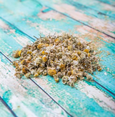 Kurutulmuş papatya bitkisel çay