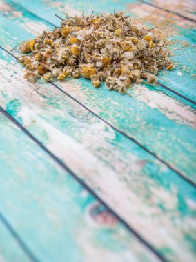 Kurutulmuş papatya bitkisel çay