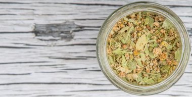 Ihlamur çiçek bitki çayı kurutulmuş