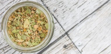 Ihlamur çiçek bitki çayı kurutulmuş