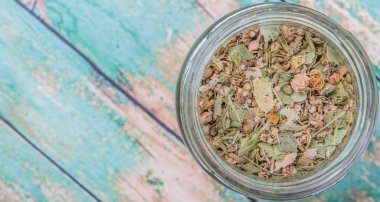 Ihlamur çiçek bitki çayı kurutulmuş