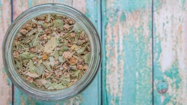 Ihlamur çiçek bitki çayı kurutulmuş