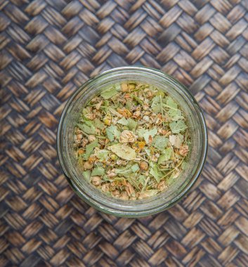 Ihlamur çiçek bitki çayı kurutulmuş