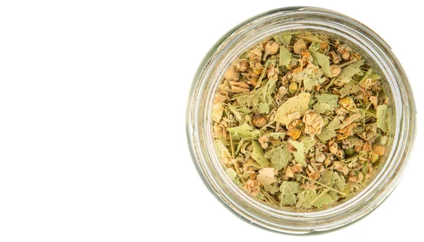 Tisane de fleur de tilleul séchée — Photo