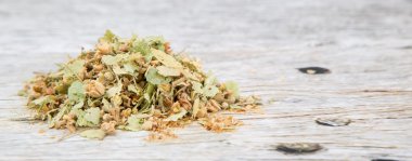 Ihlamur çiçek bitki çayı kurutulmuş