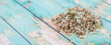 Ihlamur çiçek bitki çayı kurutulmuş