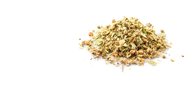 Травяной чай из сушеной Линден — стоковое фото