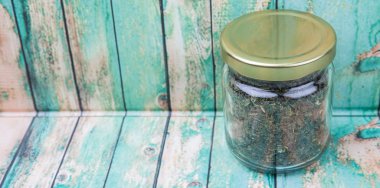 Japon Yeşil çay yaprakları