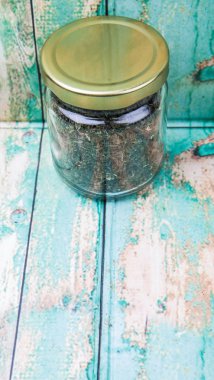 Japon Yeşil çay yaprakları