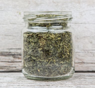 Japon Yeşil çay yaprakları