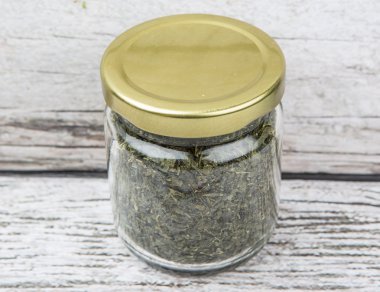 Japon Yeşil çay yaprakları