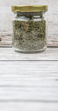 Japon Yeşil çay yaprakları