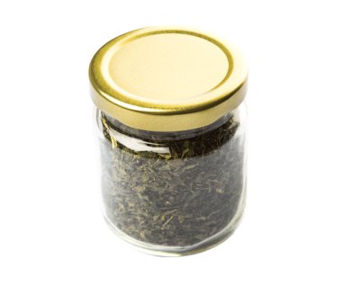 Japon Yeşil çay yaprakları