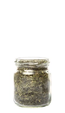 Japon Yeşil çay yaprakları