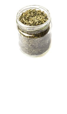 Japon Yeşil çay yaprakları