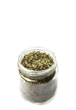 Japon Yeşil çay yaprakları