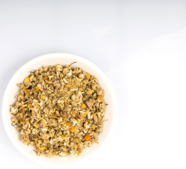 Kurutulmuş papatya bitkisel çay