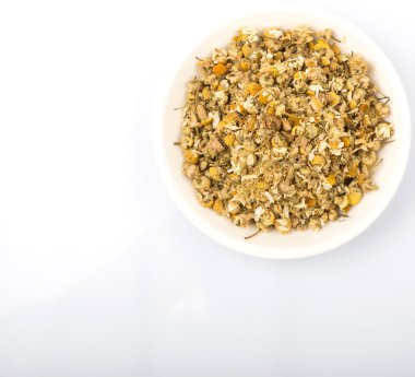 Kurutulmuş papatya bitkisel çay