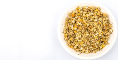 Kurutulmuş papatya bitkisel çay