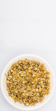 Kurutulmuş papatya bitkisel çay