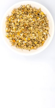 Kurutulmuş papatya bitkisel çay