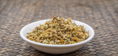 Kurutulmuş papatya bitkisel çay