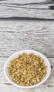 Kurutulmuş papatya bitkisel çay