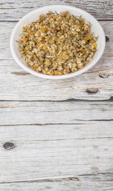 Kurutulmuş papatya bitkisel çay