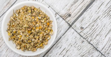 Kurutulmuş papatya bitkisel çay