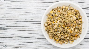 Kurutulmuş papatya bitkisel çay