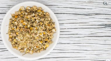 Kurutulmuş papatya bitkisel çay