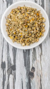 Kurutulmuş papatya bitkisel çay