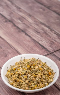 Kurutulmuş papatya bitkisel çay