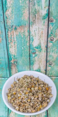 Kurutulmuş papatya bitkisel çay