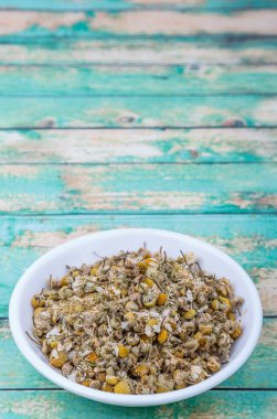 Kurutulmuş papatya bitkisel çay