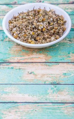 Kurutulmuş papatya bitkisel çay