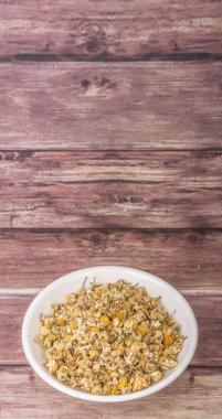 Kurutulmuş papatya bitkisel çay