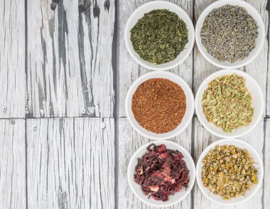 Bitkisel çay çeşitli